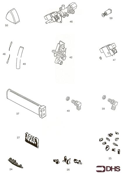 Exploded Diagram for SHORT PARTS LIST