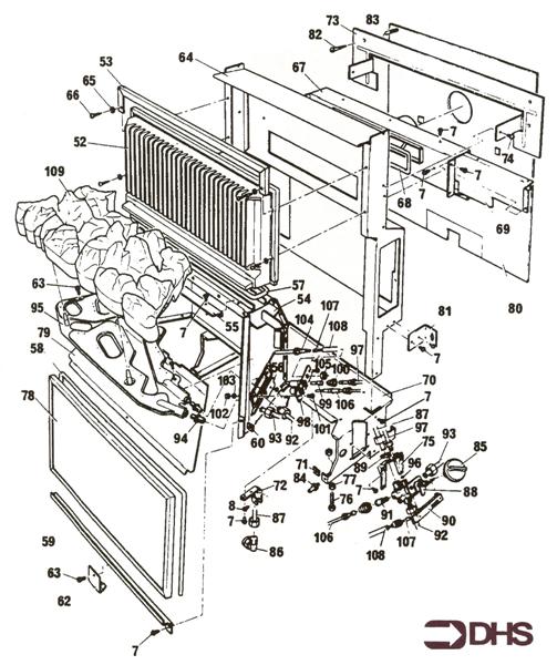 Exploded Diagram for HEAT EXCHANGER