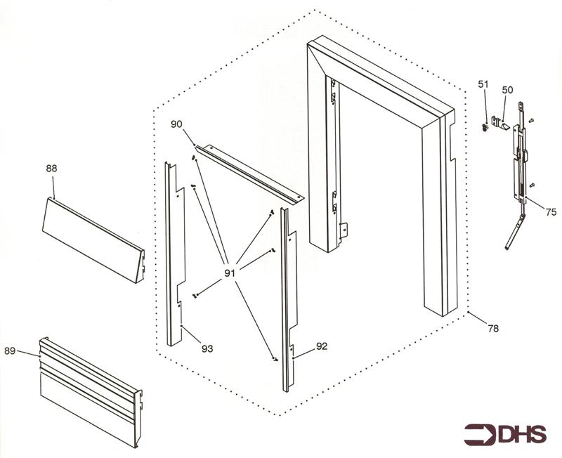 Exploded Diagram for FASCIA ENVY