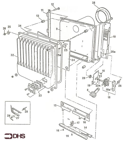 Exploded Diagram for HEAT EXCHANGER