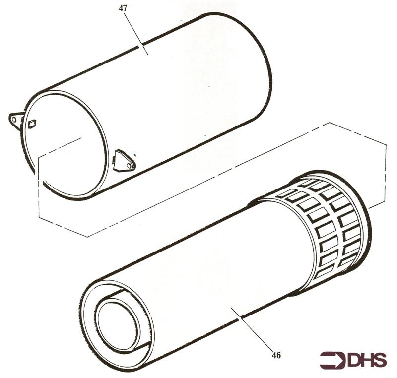 Exploded Diagram for FLUE