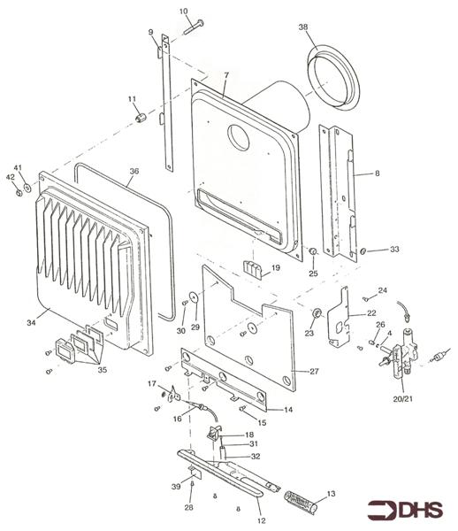 Exploded Diagram for OUTERCASE