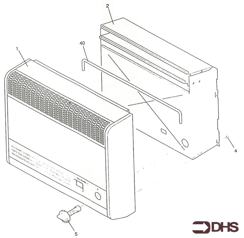 Exploded Diagram for OUTERCASE