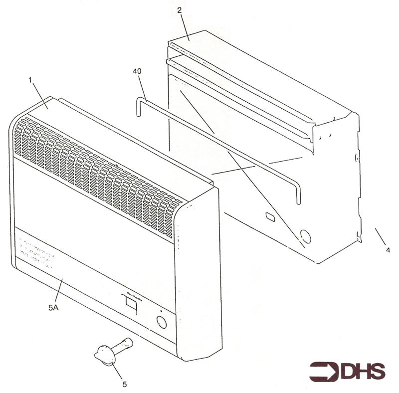 Exploded Diagram for OUTERCASE