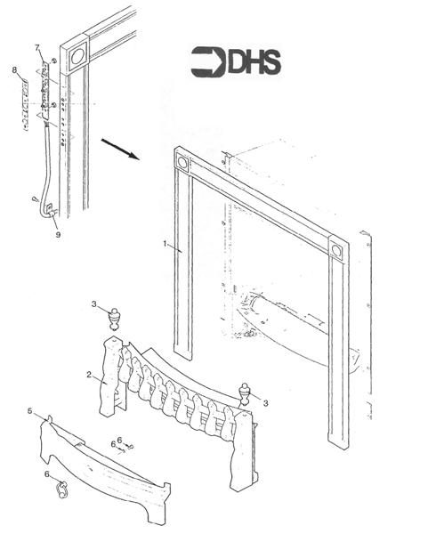 Exploded Diagram for FIRE SURROUND/FENDER ASSY