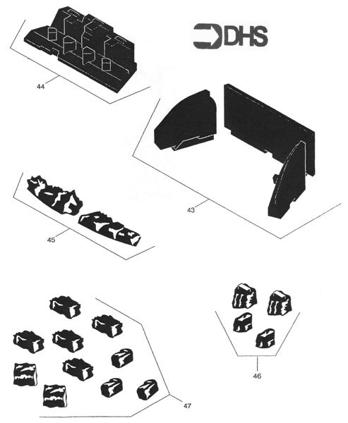 Exploded Diagram for COAL BED