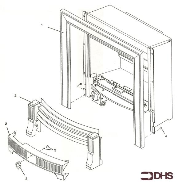 FIRE SURROUND/FENDER ASSY logo