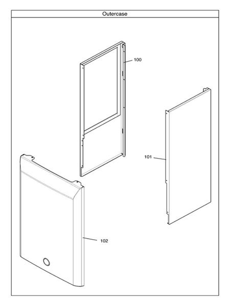 Exploded Diagram for CASING