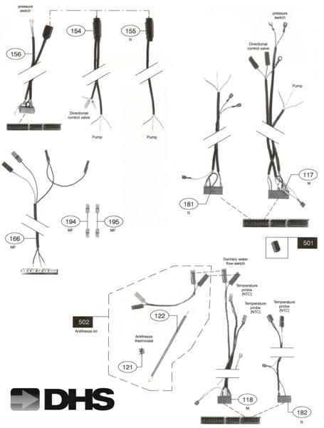 Exploded Diagram for DRIVING PANEL & ELECTRIC PARTS