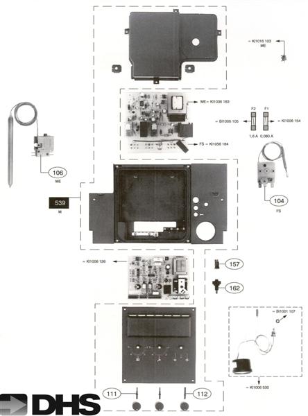 Exploded Diagram for TO DRIVING PANEL & ELECTRIC PT
