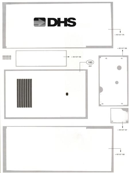 Exploded Diagram for EXTERNAL PANELS