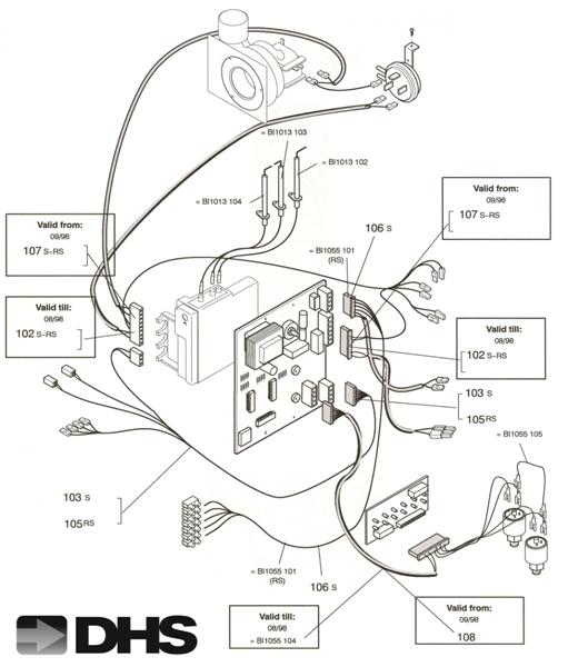 Exploded Diagram for DRIVING PANEL & ELECT PARTS 2