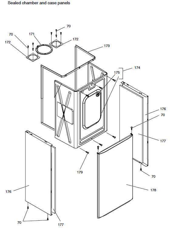 Exploded Diagram for CASE ASSEMBLY