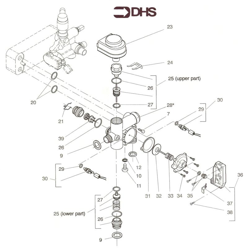 3 WAY DIVERTER VALVE logo