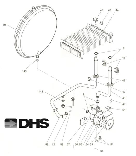 Exploded Diagram for PUMP & MAIN CIRCUIT ASSY 1