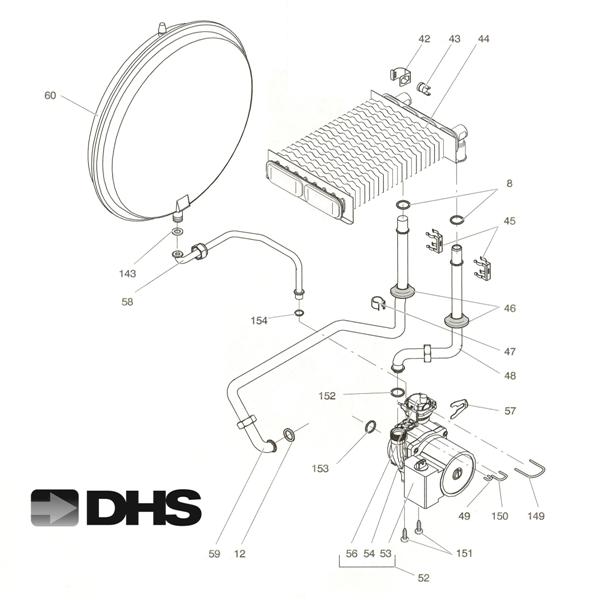 Exploded Diagram for PUMP & MAIN CIRCUIT ASSY 2