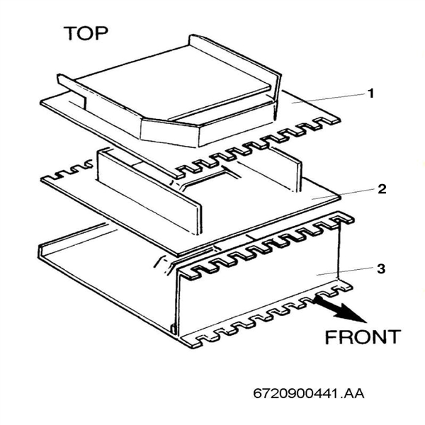 BAFFLE ARRANGEMENT logo