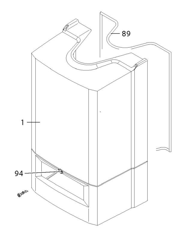 Exploded Diagram for CASING