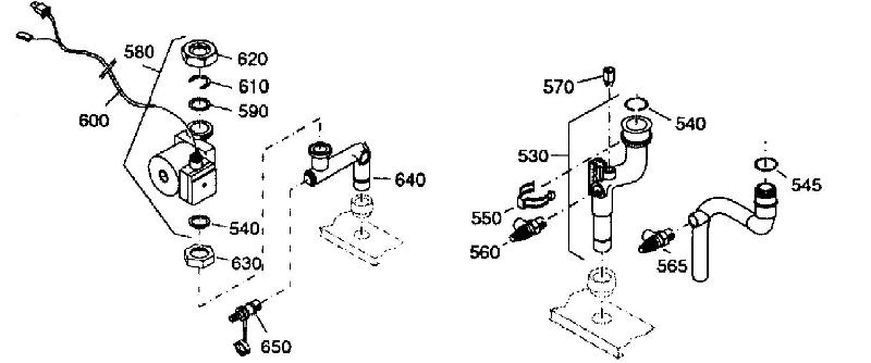 Exploded Diagram for PUMP ASSEMBLY