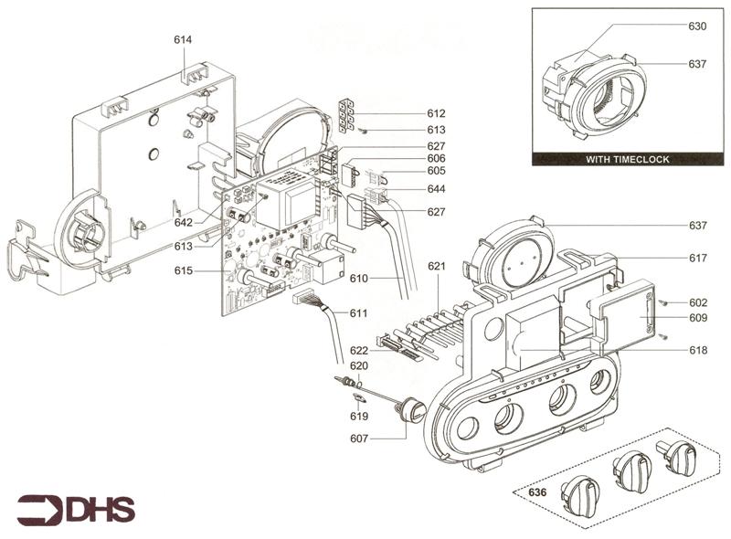 Exploded Diagram for ELECTRICAL BOX
