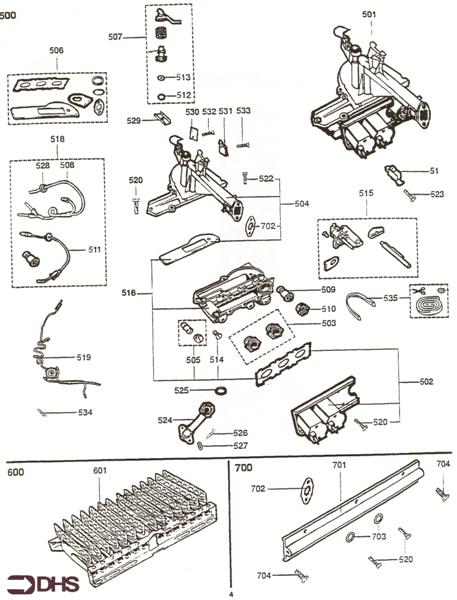GAS SECTION - BURNER ASSY & MA logo