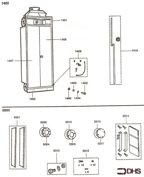 Exploded Diagram for CASING ASSY - OPTIONAL
