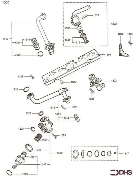 Exploded Diagram for PIPE CONNECTIONS