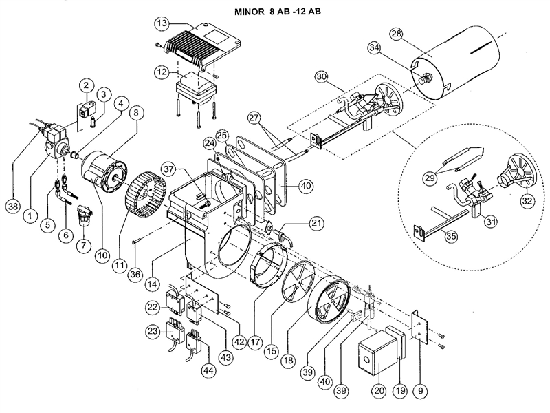 ALL PARTS logo