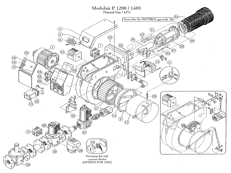 Exploded Diagram for ALL PARTS