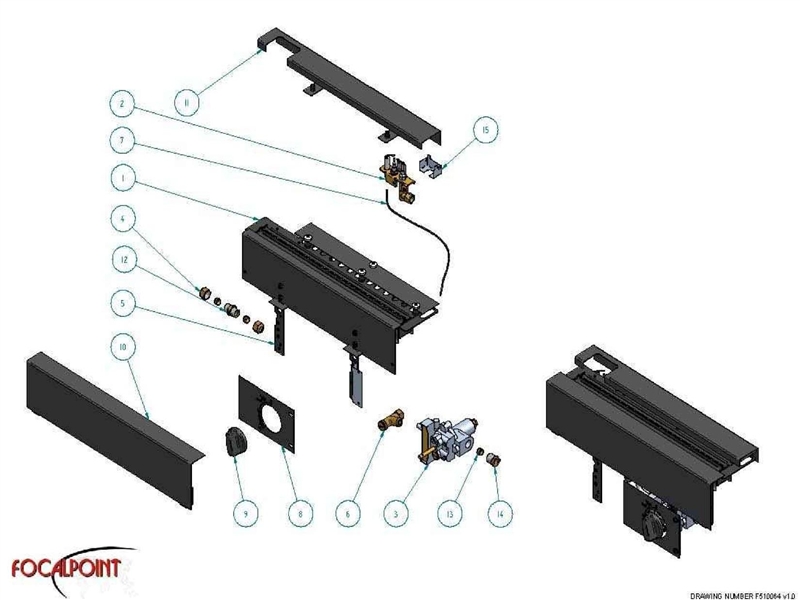 BURNER TRAY ASSEMBLY logo