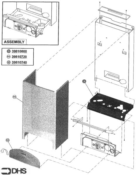 Exploded Diagram for CASING