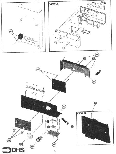 Exploded Diagram for WIRING ASSEMBLY