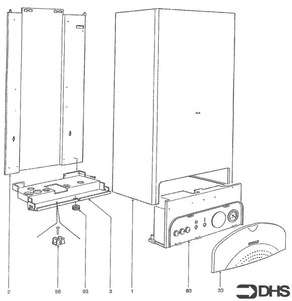 Exploded Diagram for CASING ASSY