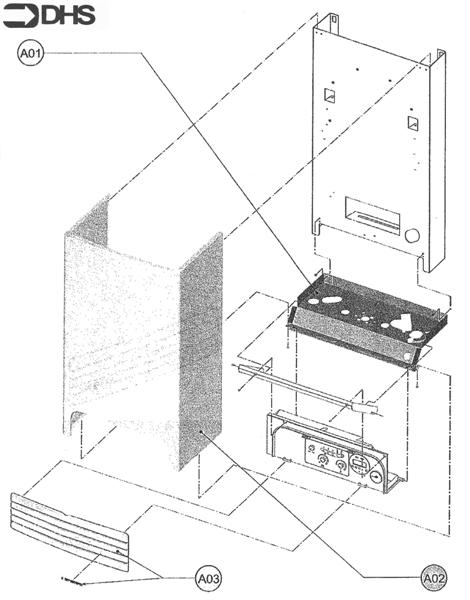 Exploded Diagram for CASING