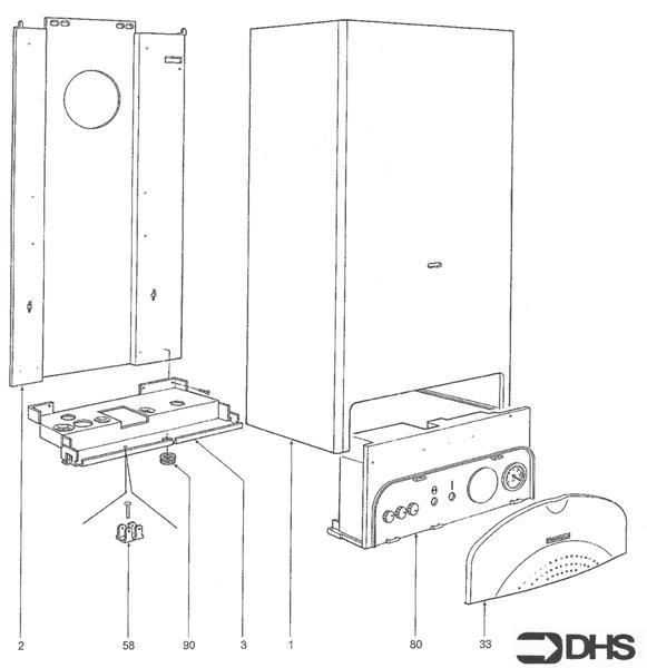 Exploded Diagram for CASING ASSY