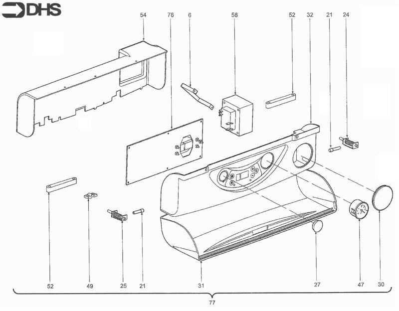 Exploded Diagram for WIRING ASSEMBLY