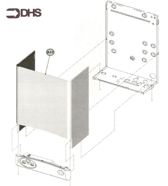 Exploded Diagram for CASING ASSY