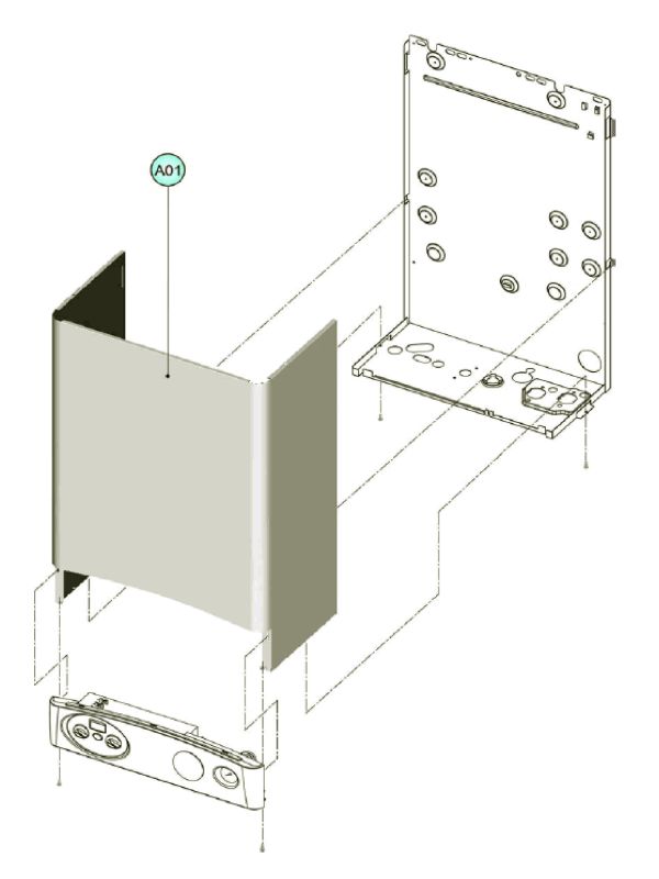 Exploded Diagram for CASING ASSY