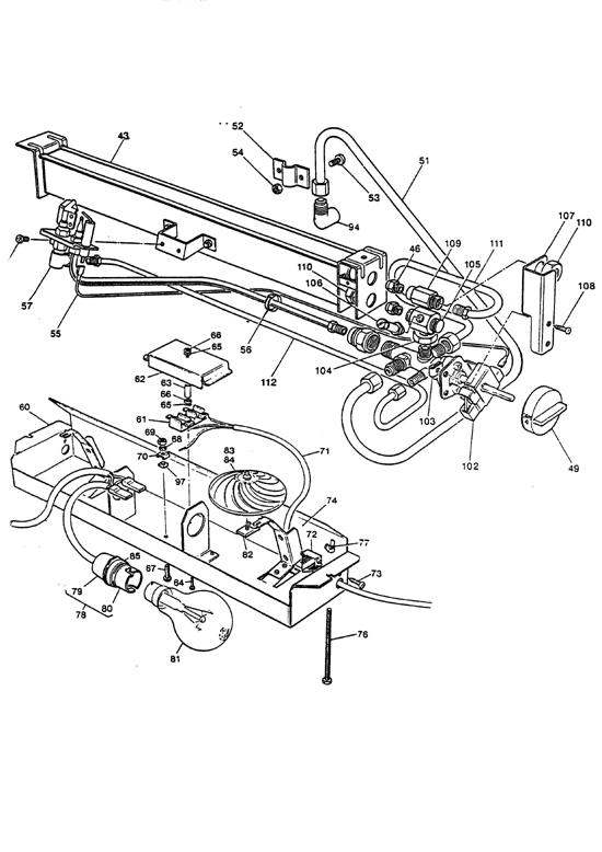 Exploded Diagram for GAS PARTS