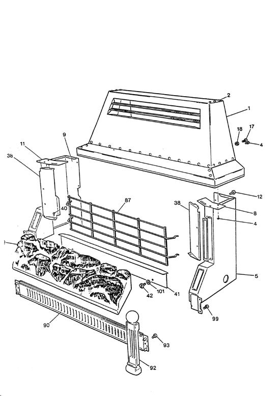 Exploded Diagram for CANOPY