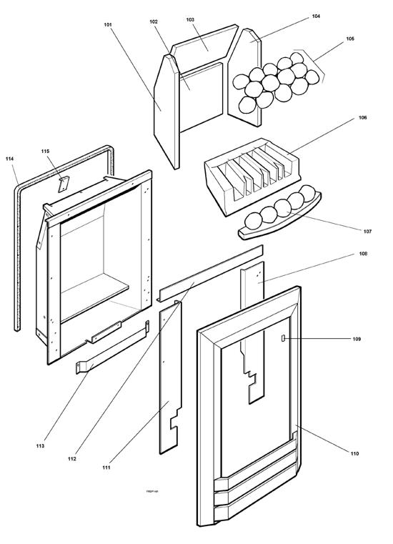 Exploded Diagram for SURROUND & COALS