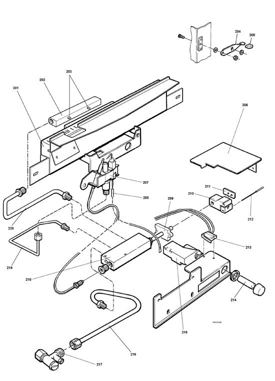 Exploded Diagram for GAS PARTS