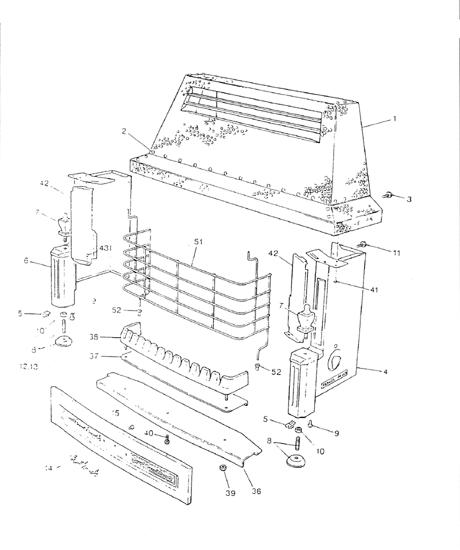 Exploded Diagram for CANOPY
