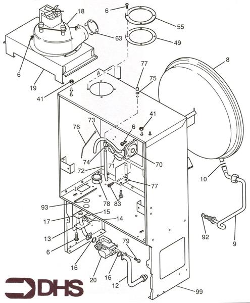 Exploded Diagram for MANIFOLD ASSY