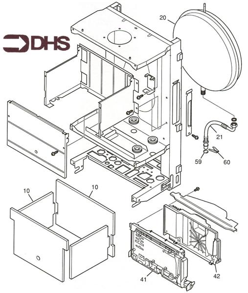 Exploded Diagram for EXPANSION VESSEL