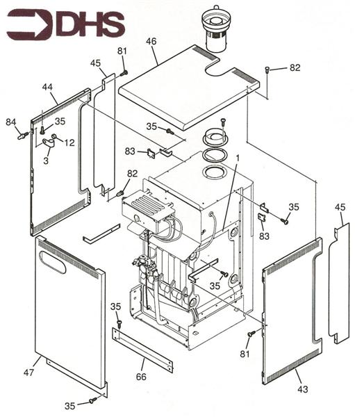 Exploded Diagram for CASING