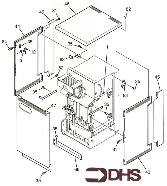 Exploded Diagram for CASING