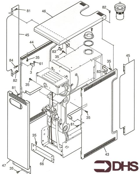 Exploded Diagram for CASING