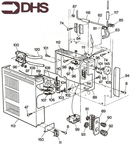 Exploded Diagram for CONTROL ASSY