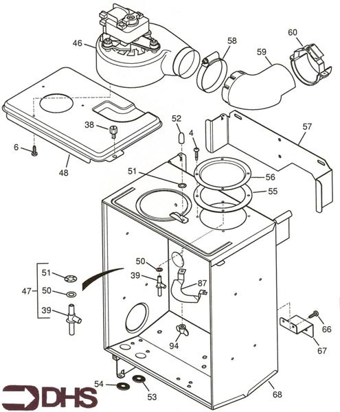 Exploded Diagram for FAN
